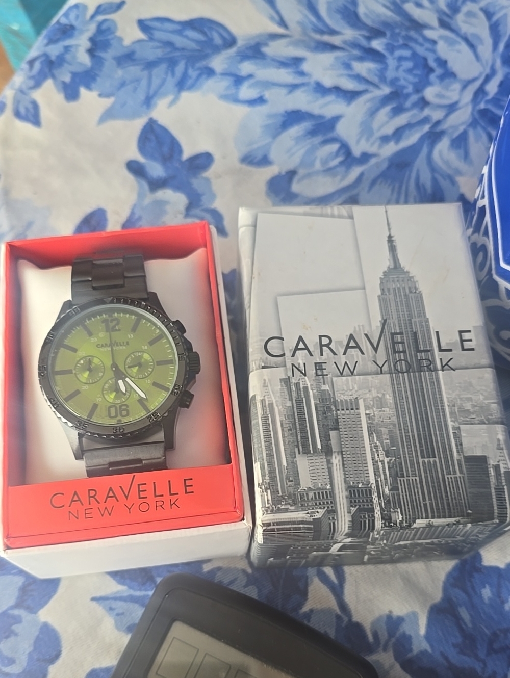 New Caravelle New YORK Logan Chronograph Watch READ